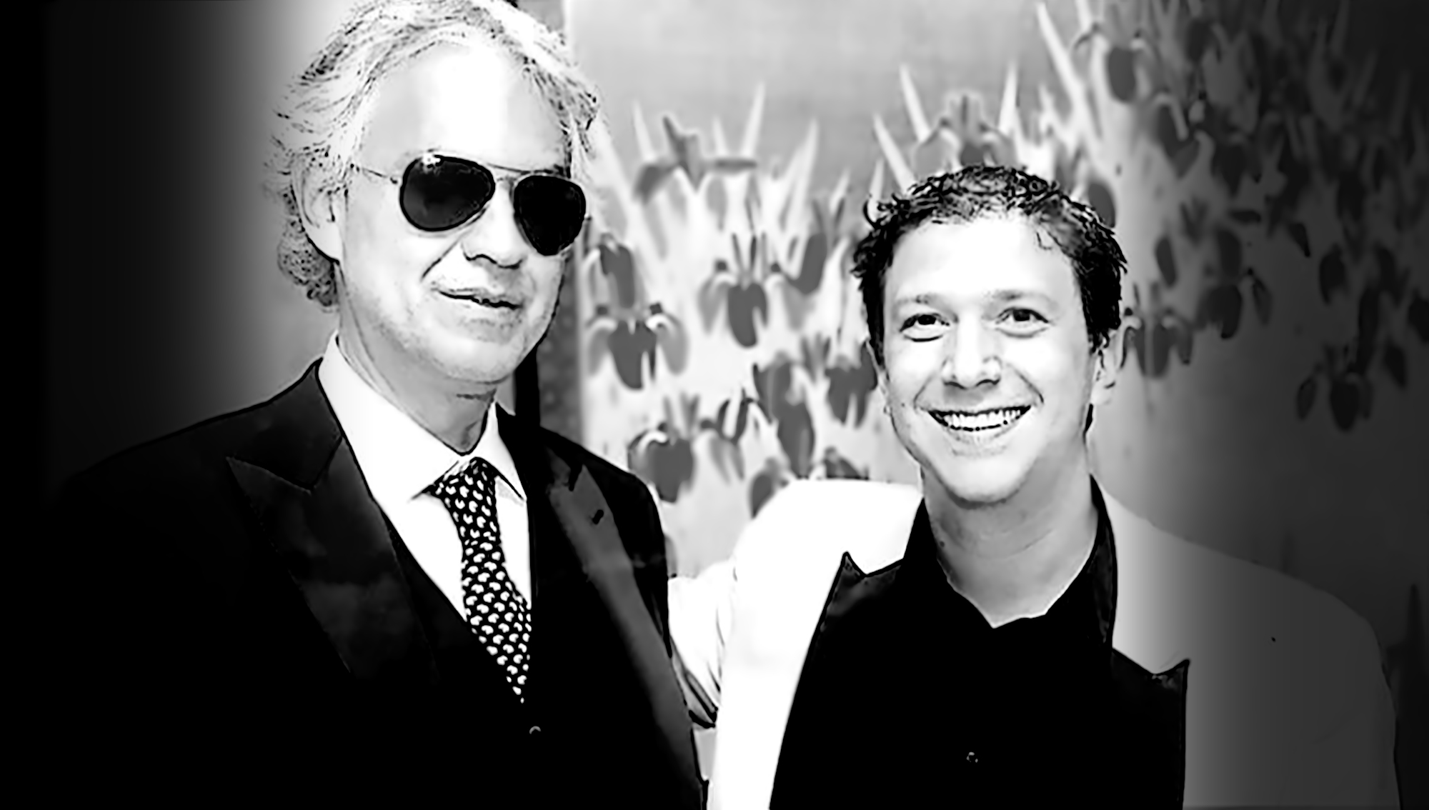 Felipe Scherson with Andrea Bocelli