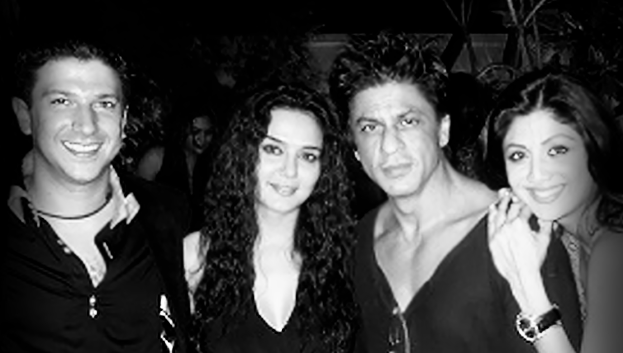 Felipe Scherson with Shah Rukh Khan